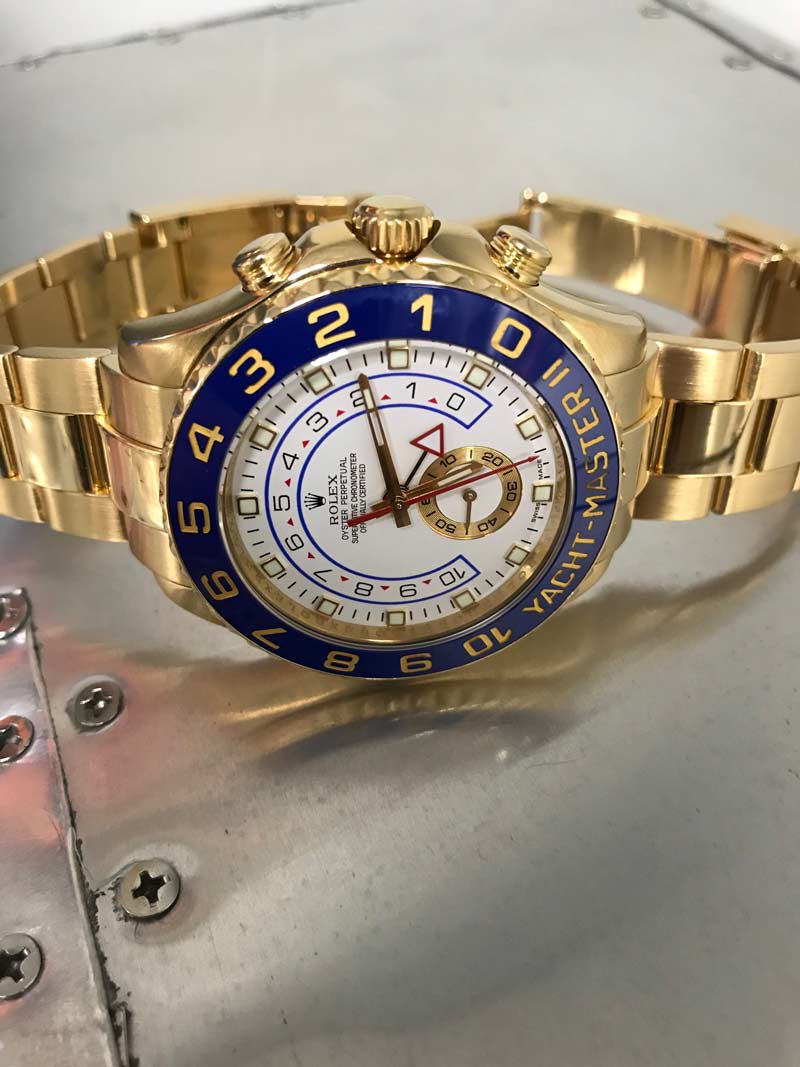 rolex yachtmaster gold