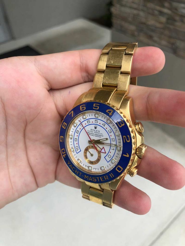 Rolex Polishing Before and After | Rolex Polishing Service in Boca Raton