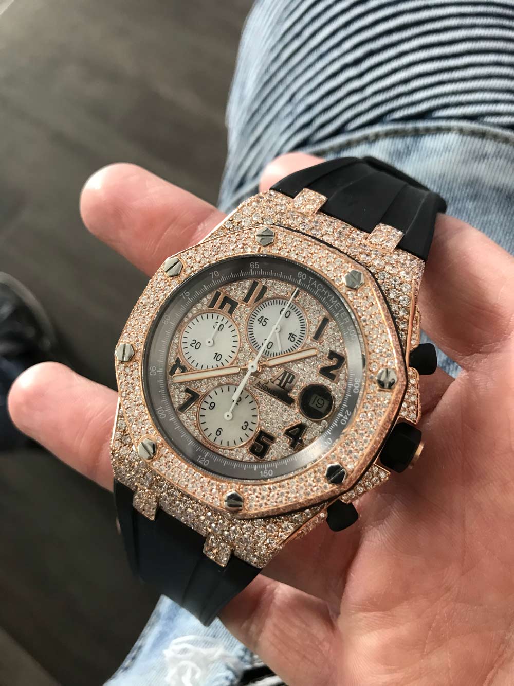 Iced out Audemars Piguet Price - Raymond Lee Jewelers