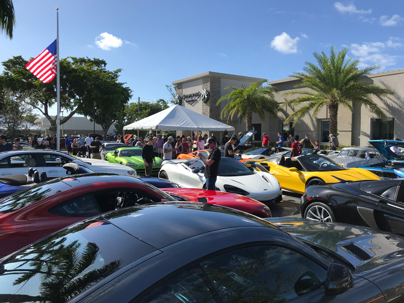 Diamonds and Donuts Boca Raton Car Show Dec. 16, 2018 RECAP