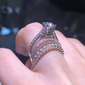 how to stack rings