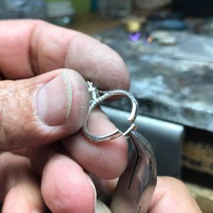 resizing a ring up