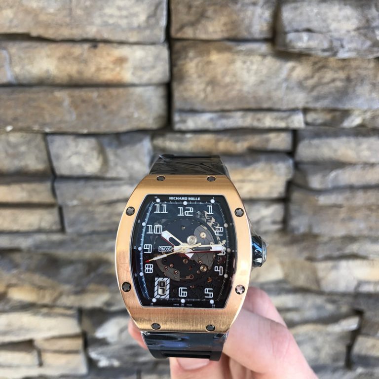 Richard Mille RM 005 Review – 18k Rose Gold Tonneau Case – Raymond Lee ...