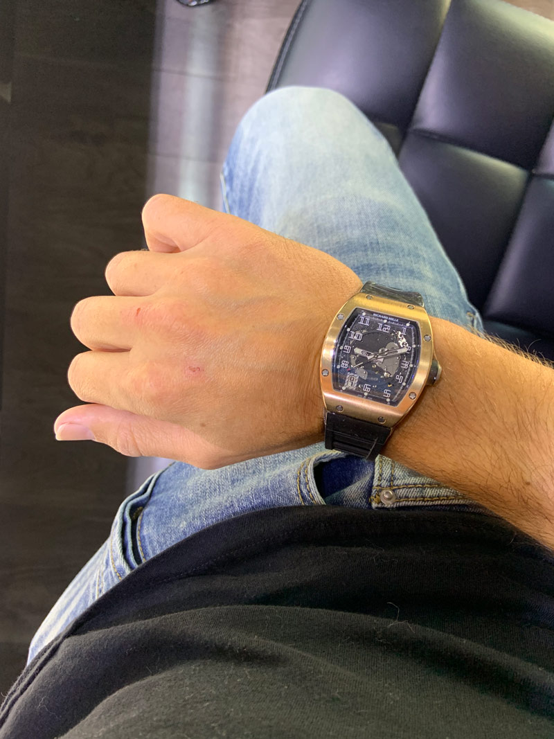 Smallest richard mille on sale watch