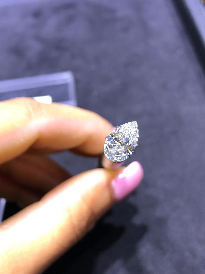 Are pear shaped diamonds more expensive?