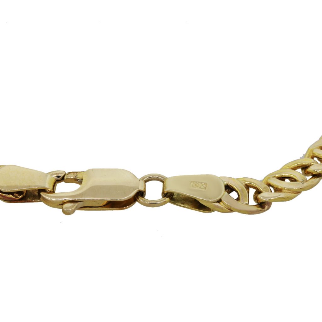 10k Yellow Gold Mariner Link Necklace