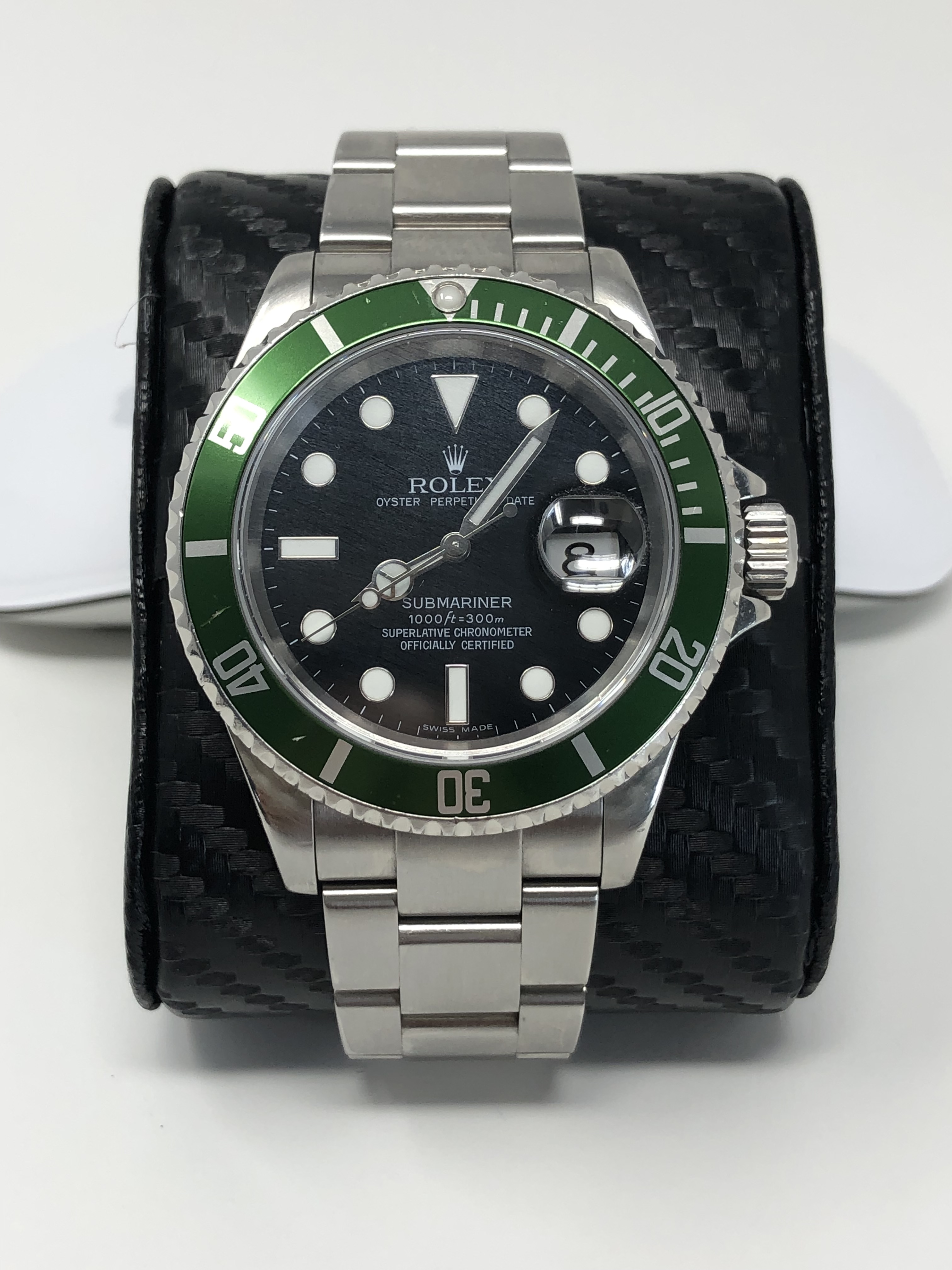 Rolex Submariner 16613 green the kermit