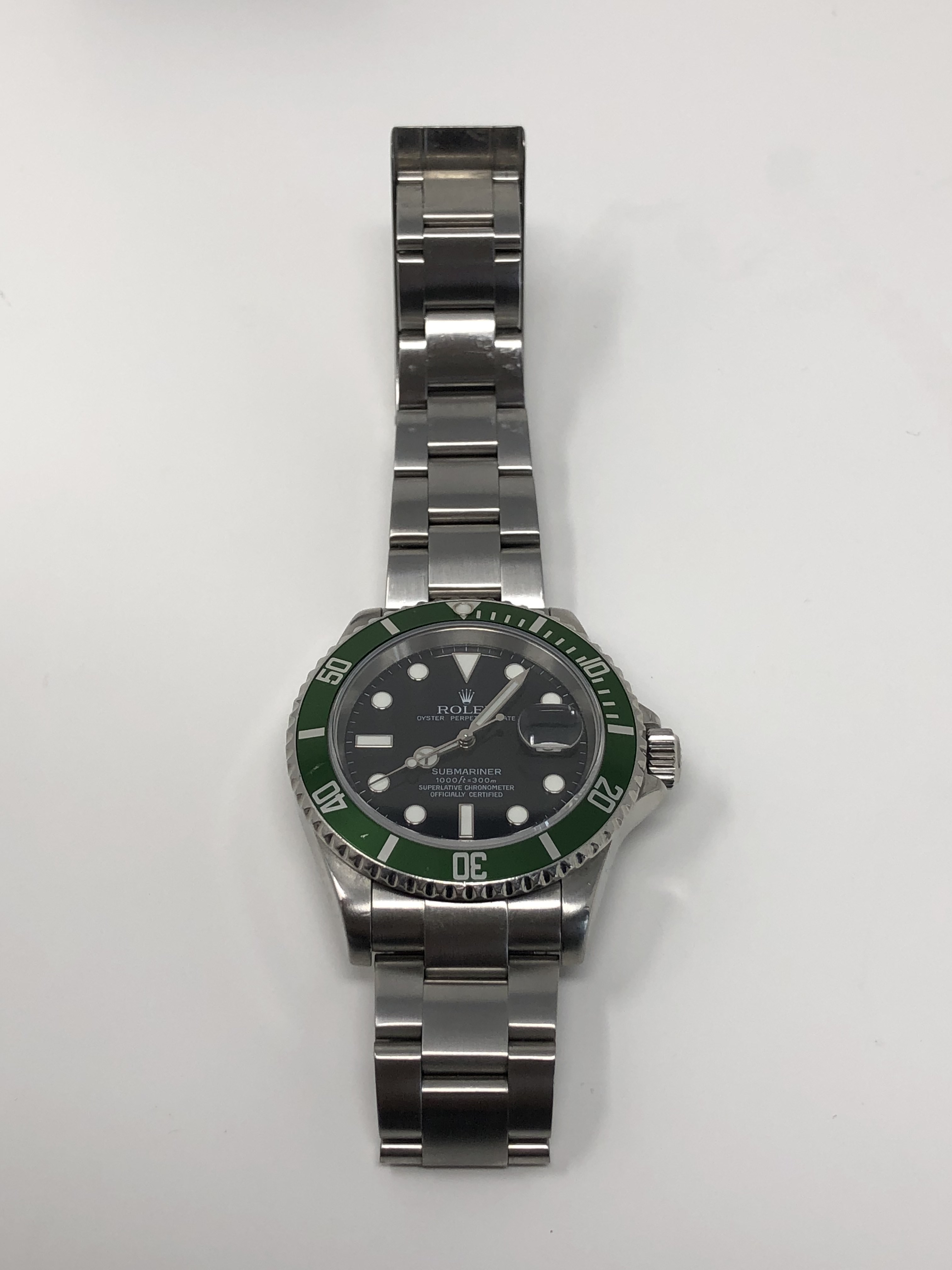 Rolex Submariner 16613 green the kermit