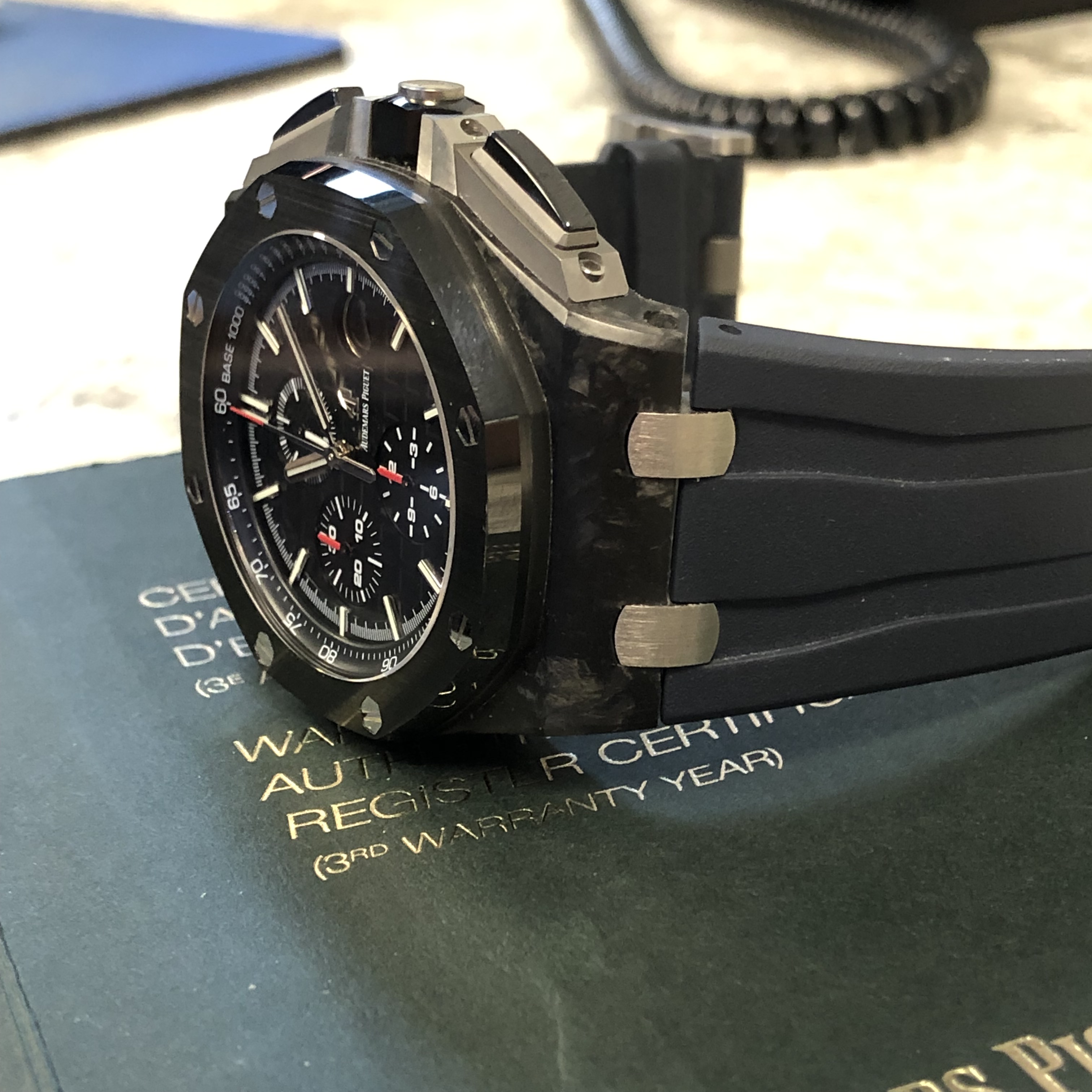 Royal Oak Offshore Audemars Piguet Forged Carbon Watch Review