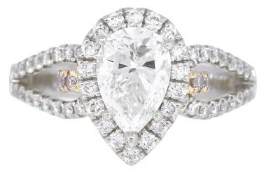 best pear shaped diamond rings