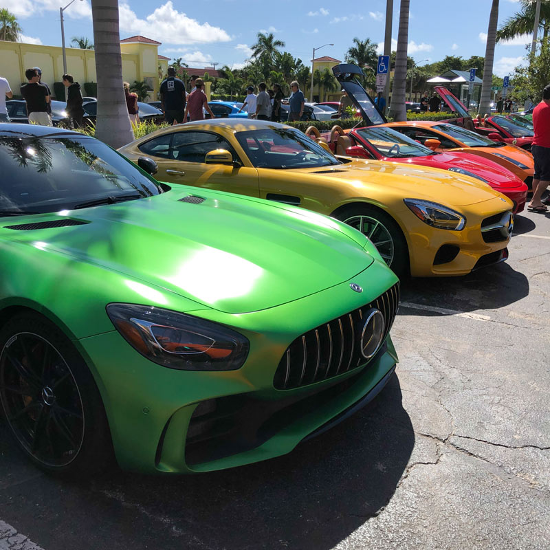 luxury car show south florida