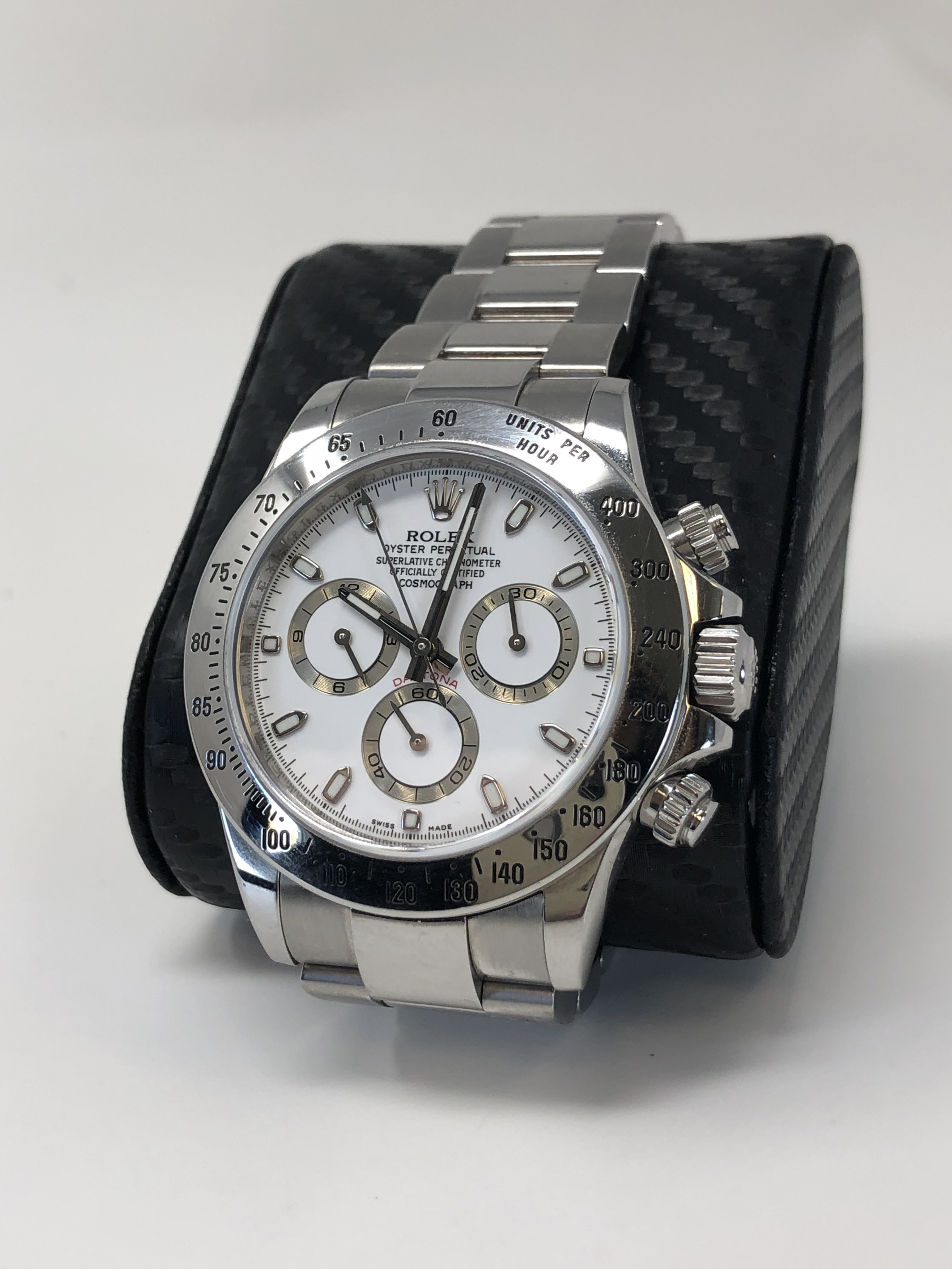 rolex oyster steel watch daytona