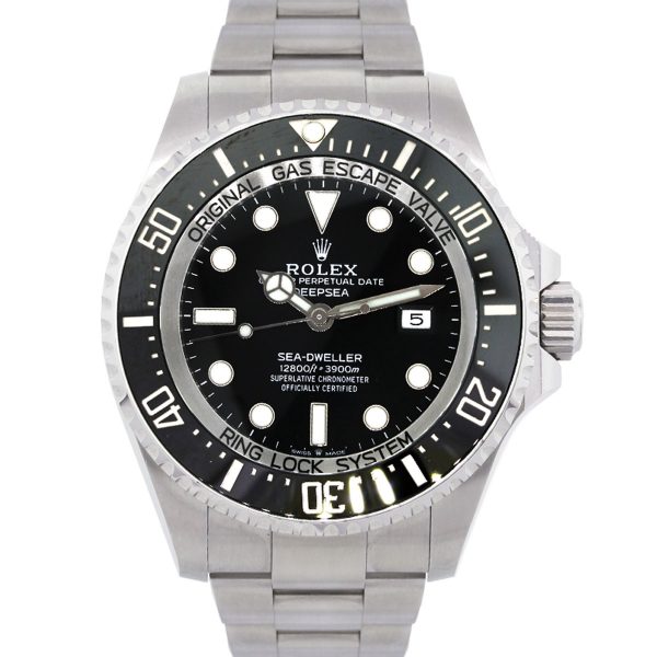 Rolex 126660 Sea-Dweller Deep Sea Black Dial Stainless Steel Watch