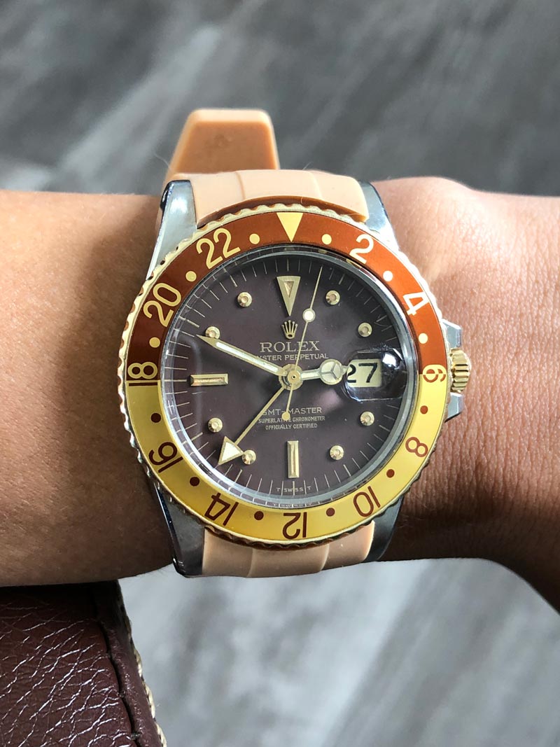 rolex root beer gmt for sale