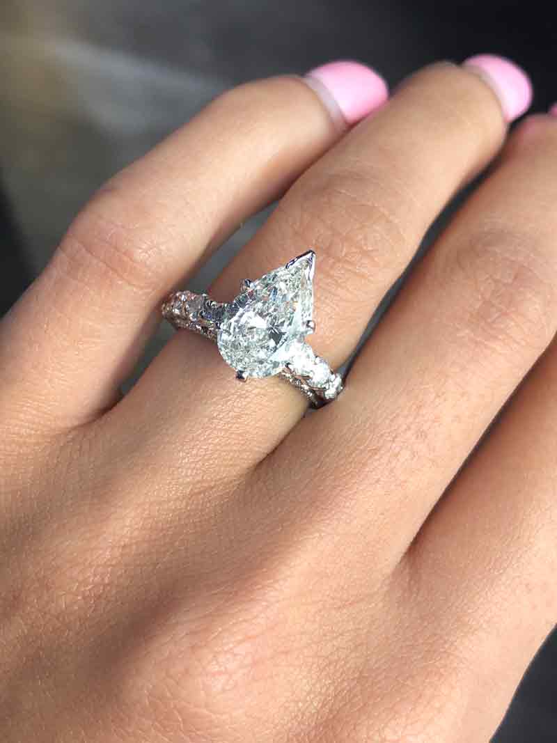 Sophie turner Engagement ring