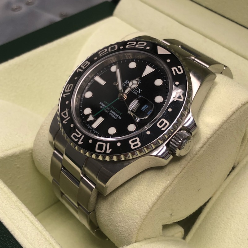 rolex gmt master ii 116710ln review