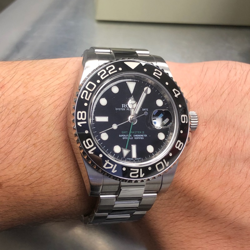 rolex gmt master ii 2007