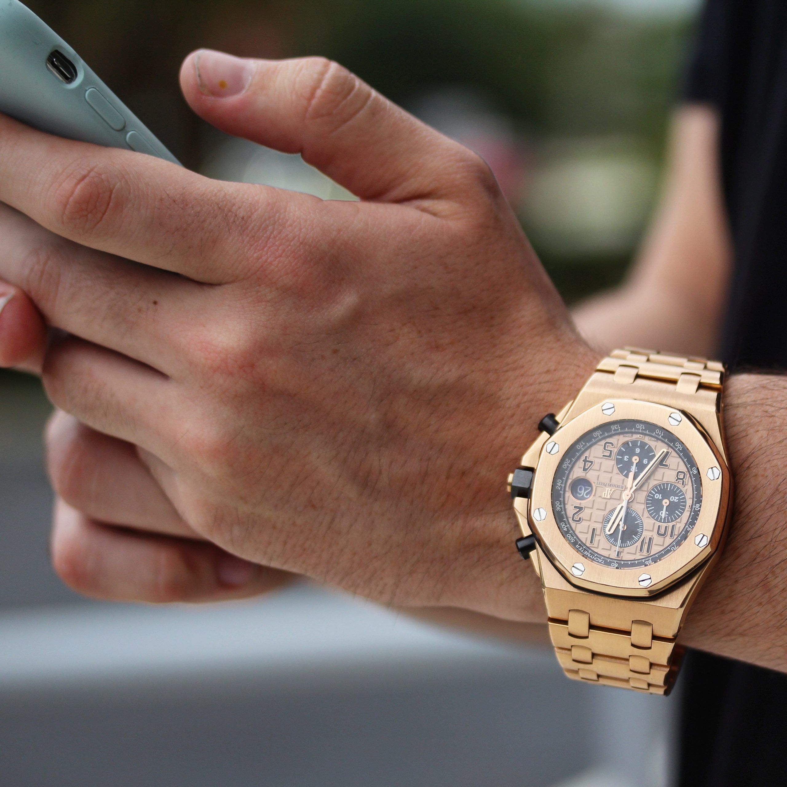 luxury watch vs smartwatch audemars piguet