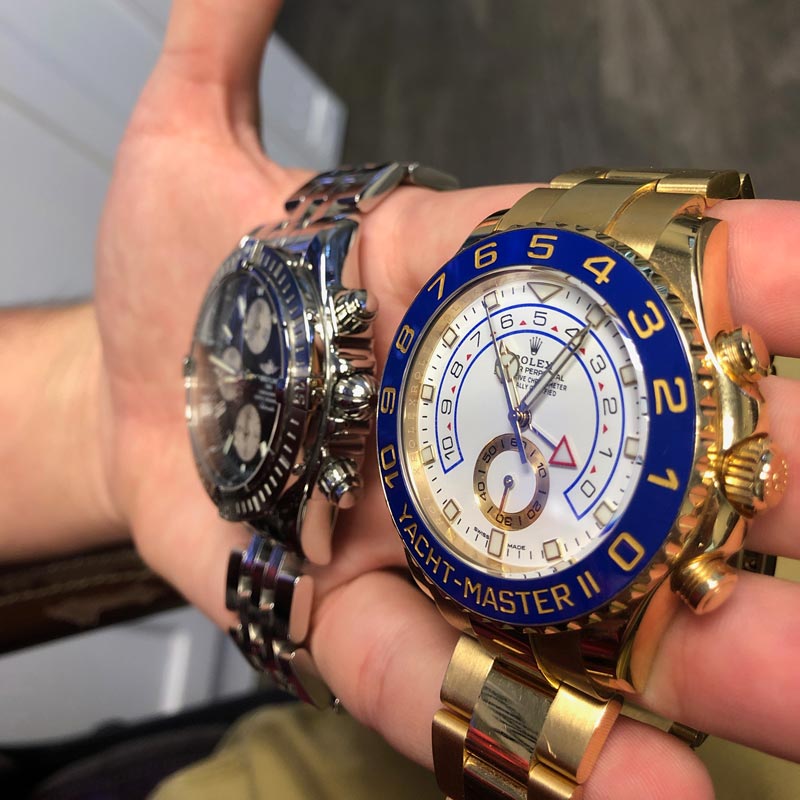 breitling versus rolex