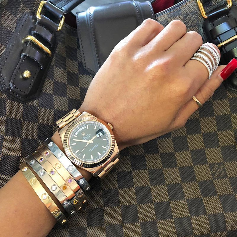 Tips for Stacking Cartier Love Bracelets - Stacked Bracelet Trends