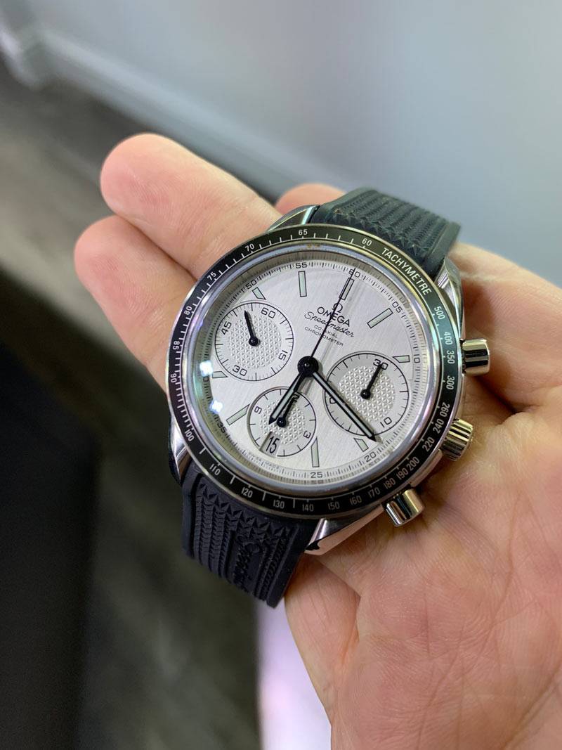 omega speedmaster racing co-axial review