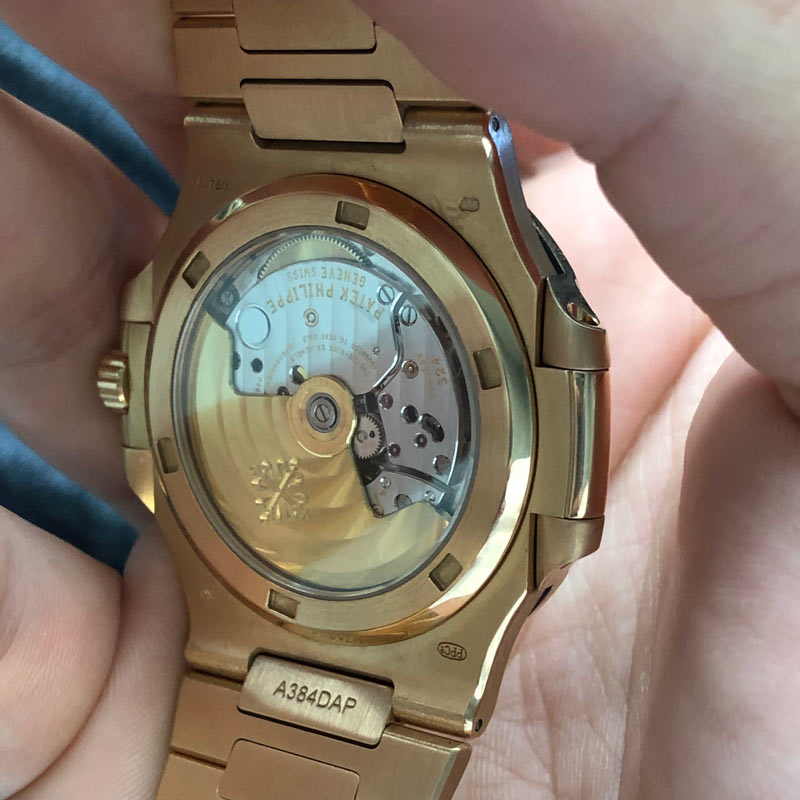 ROSE GOLD PATEK NAUTILUS 5711R - Carr Watches