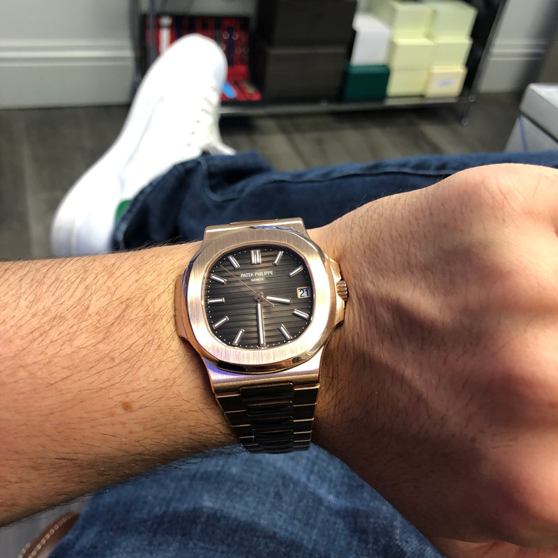 patek philippe nautilus rose gold