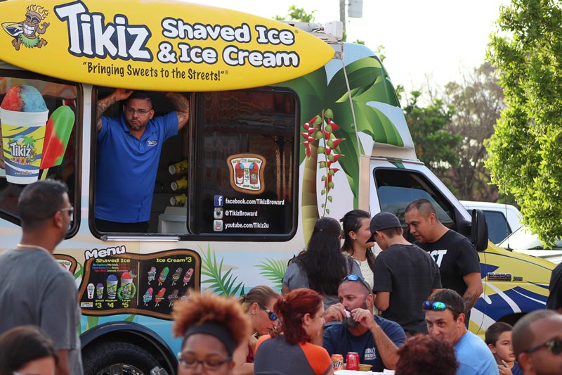 tikiz ice cream truck south florida