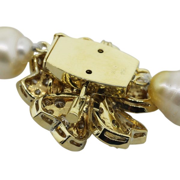 yellow gold pendant clasp