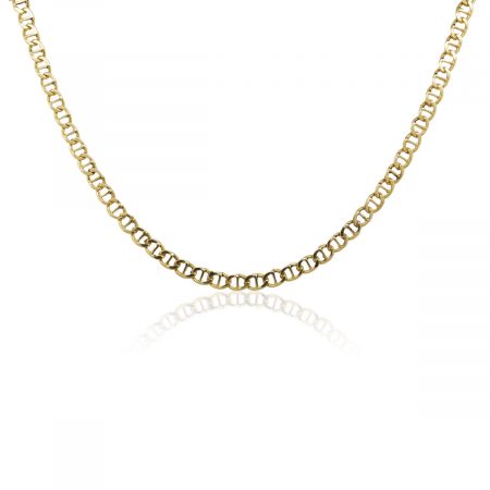 14k Yellow Gold 18" Link Chain Necklace