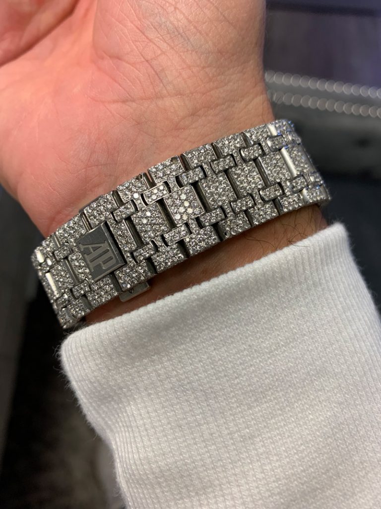 lab made diamond rolex