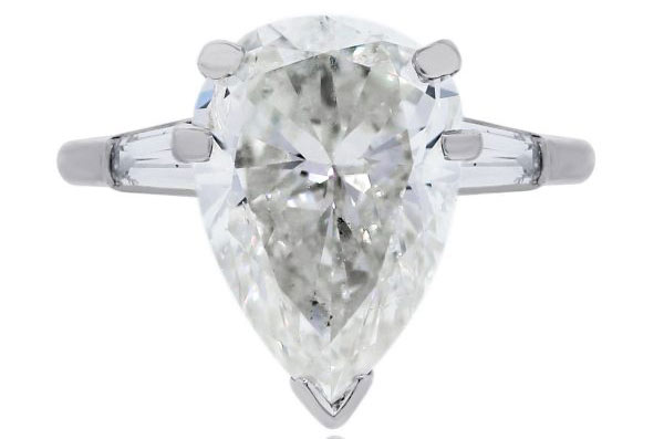 pear shaped diamond engagement ring south florida