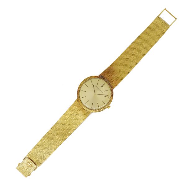 yellow gold watch