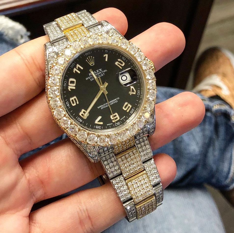 diamond watch customization boca raton