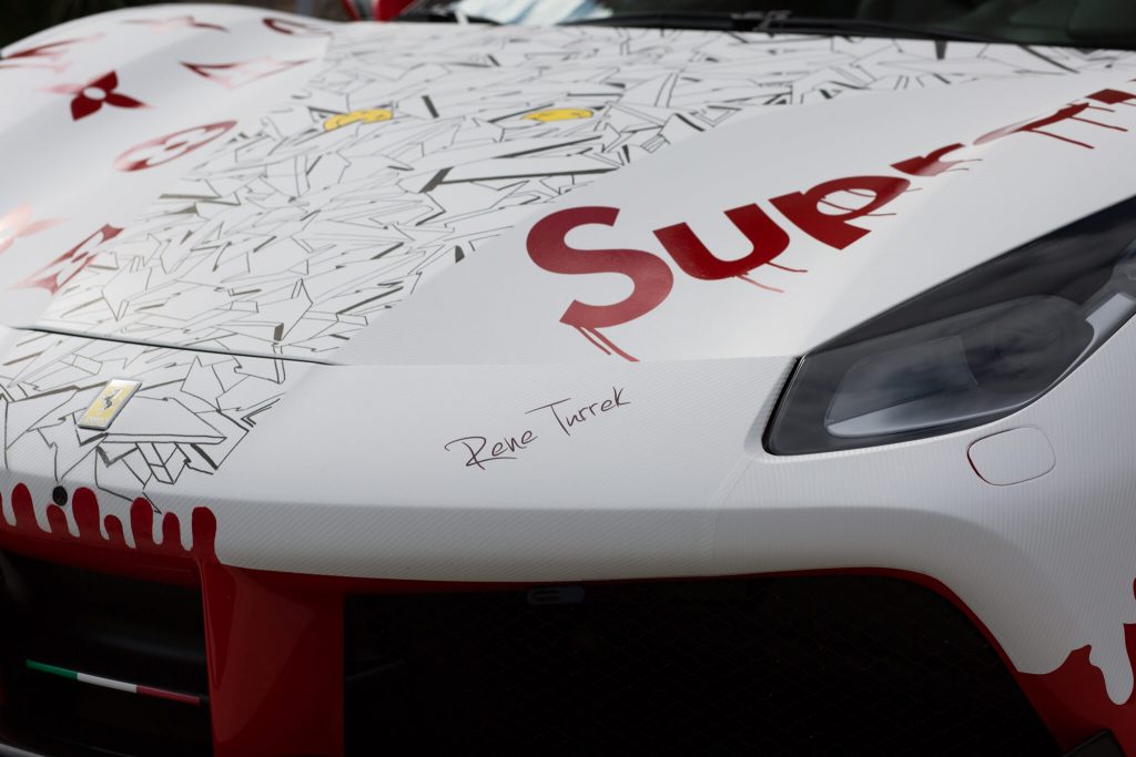This Custom Supreme x Louis Vuitton Ferrari Is Up For Sale
