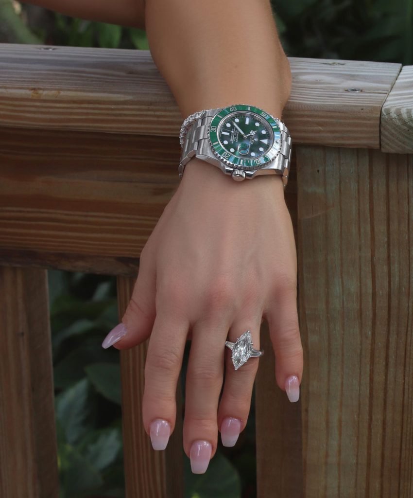 stainless steel womens rolex