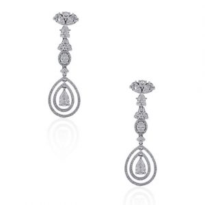 diamond drop earrings