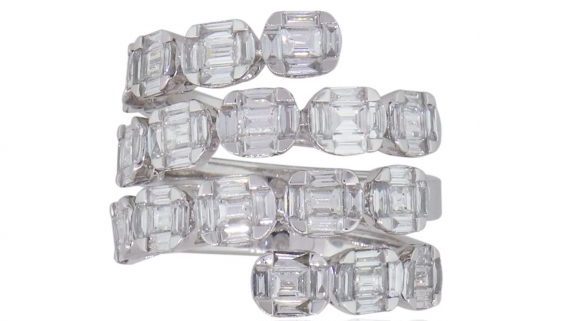 accessorize watch with diamond jewelry