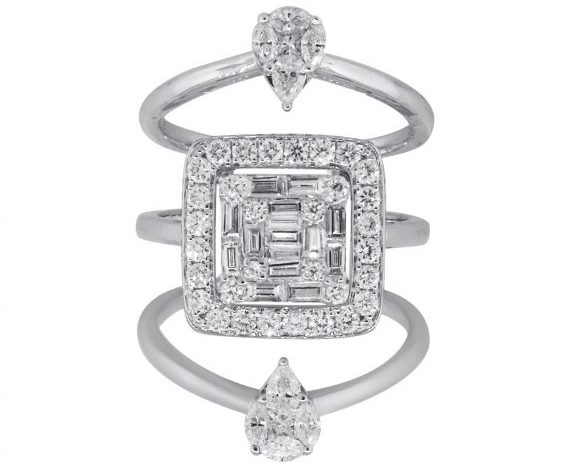 diamond jewelry with watch
