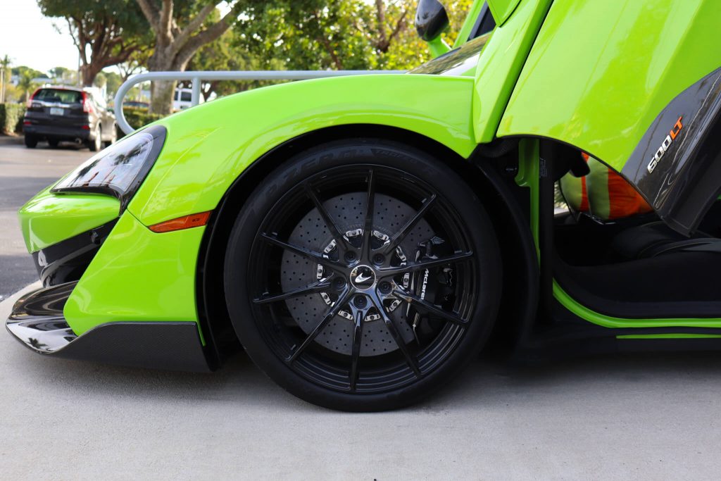 green mclaren 600LT spider review