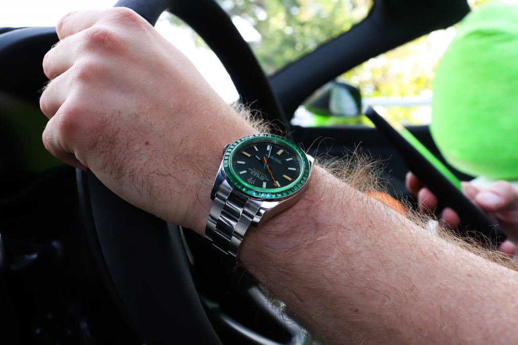 milgauss bezel