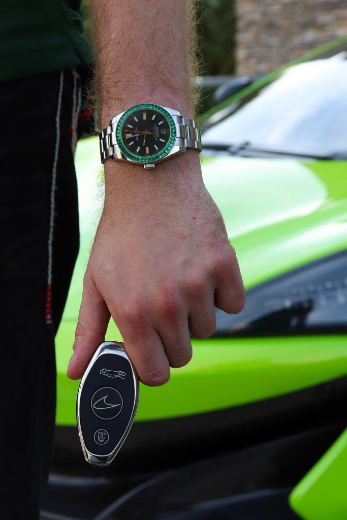 mclaren and Rolex collaboration