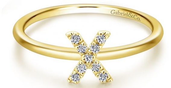 X ring by Gabriel & Co