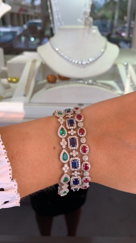 fine jewelry gemstone bracelets