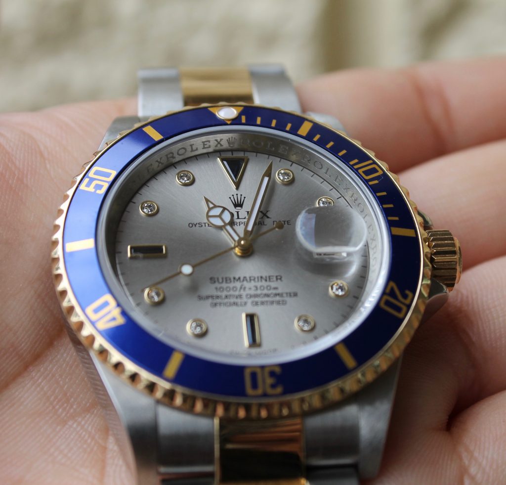 Rolex Submariner blue