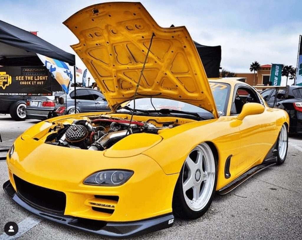 fire breathing mazda rx-7 build