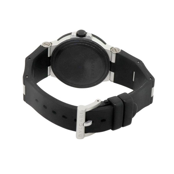 Bvlgari Diagono L50996 Aluminum Carbon Fiber Dial Watch