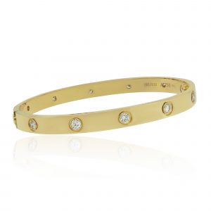 Cartier Yellow Gold Love Bangle New Style