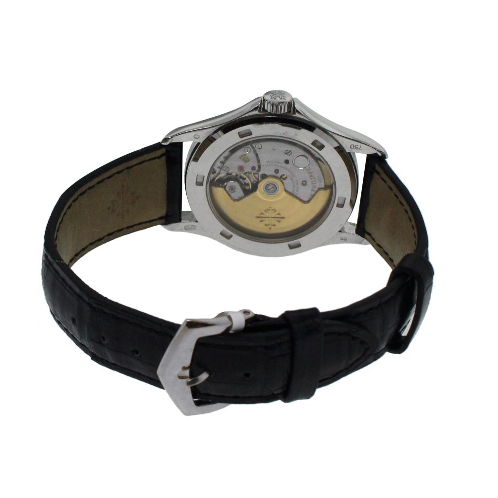 Patek Philippe Stainless Steel Diamond Dial Watch