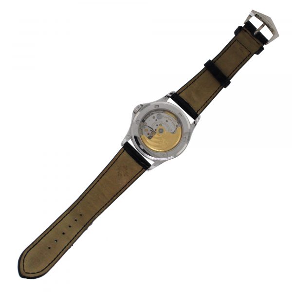 Patek Philippe Stainless Steel Diamond Dial Watch